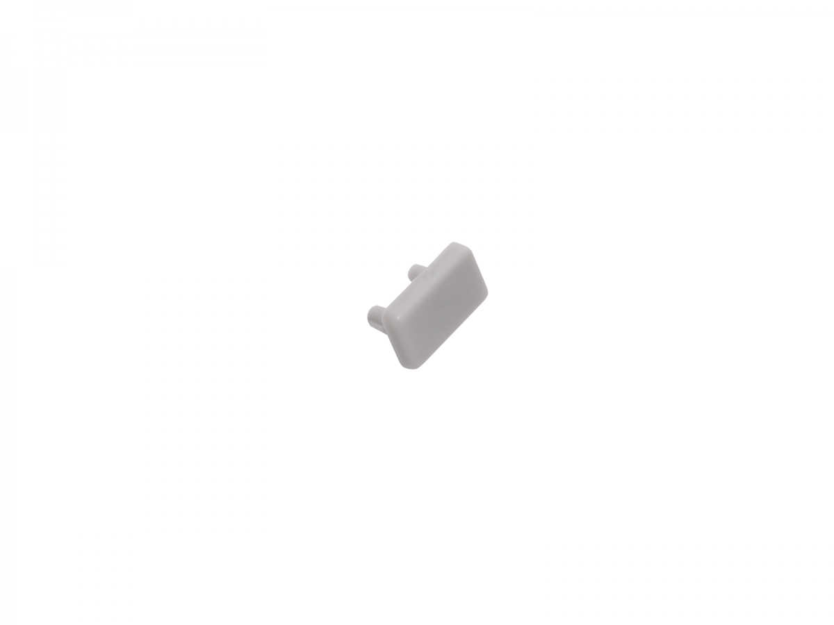 Endkappe LED Alu U-Profil AL-PU2 7mm Kunststoff End cap LED aluminum U-profile AL-PU2 7mm plastic