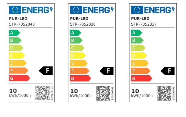 COB LED Stripe 24V 10W/m 528LEDs/m