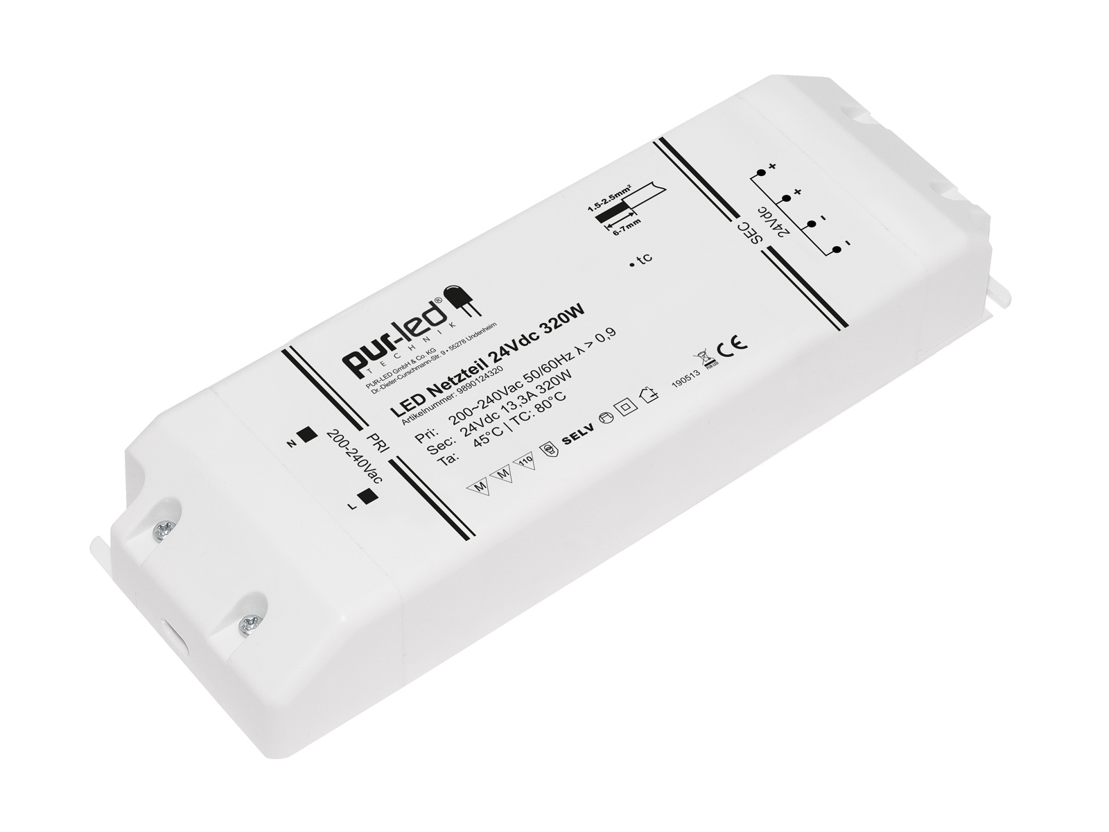 nt-9890124320_led-netzteil-24v320w-1600 LED Netzteil 24V