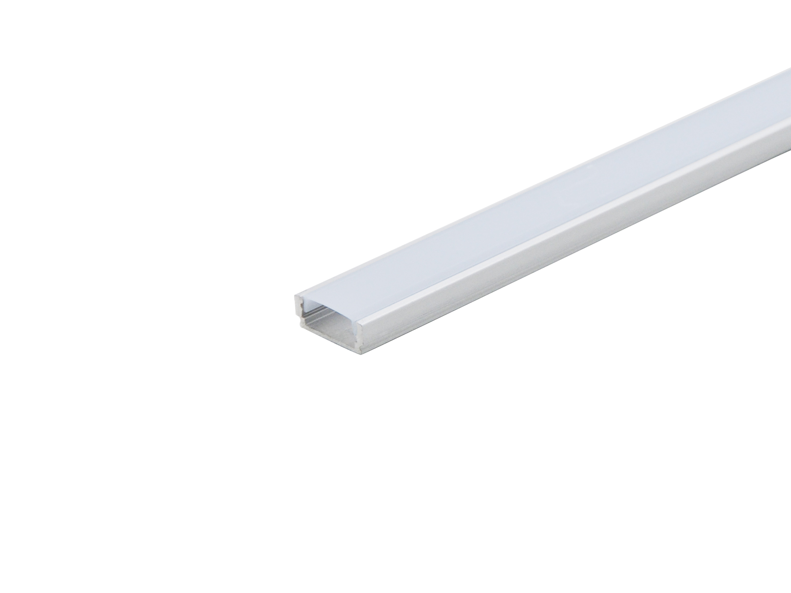 Aluminum LED cooling profile AL-PU1 6mm with cover
