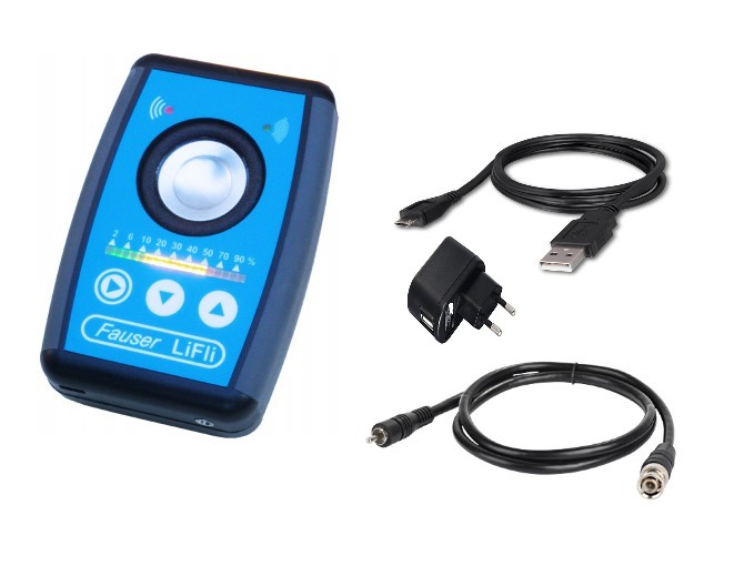 Light flicker measurement device with LiFli