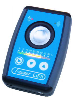 Licht Flickermessung LiFli Light flicker measurement device with LiFli