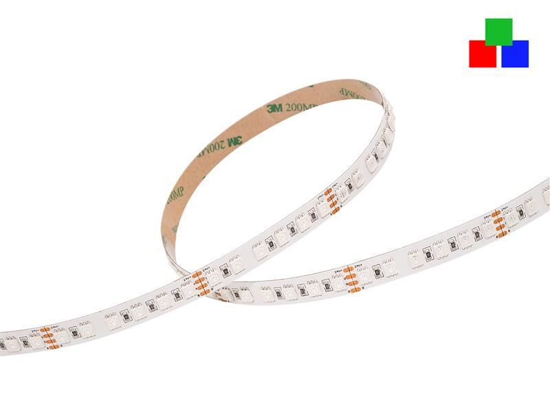 Flexible 24V RGB LED Strip | 96 LEDs/m Flexible 24V RGB LED Strip | 96 LEDs/m