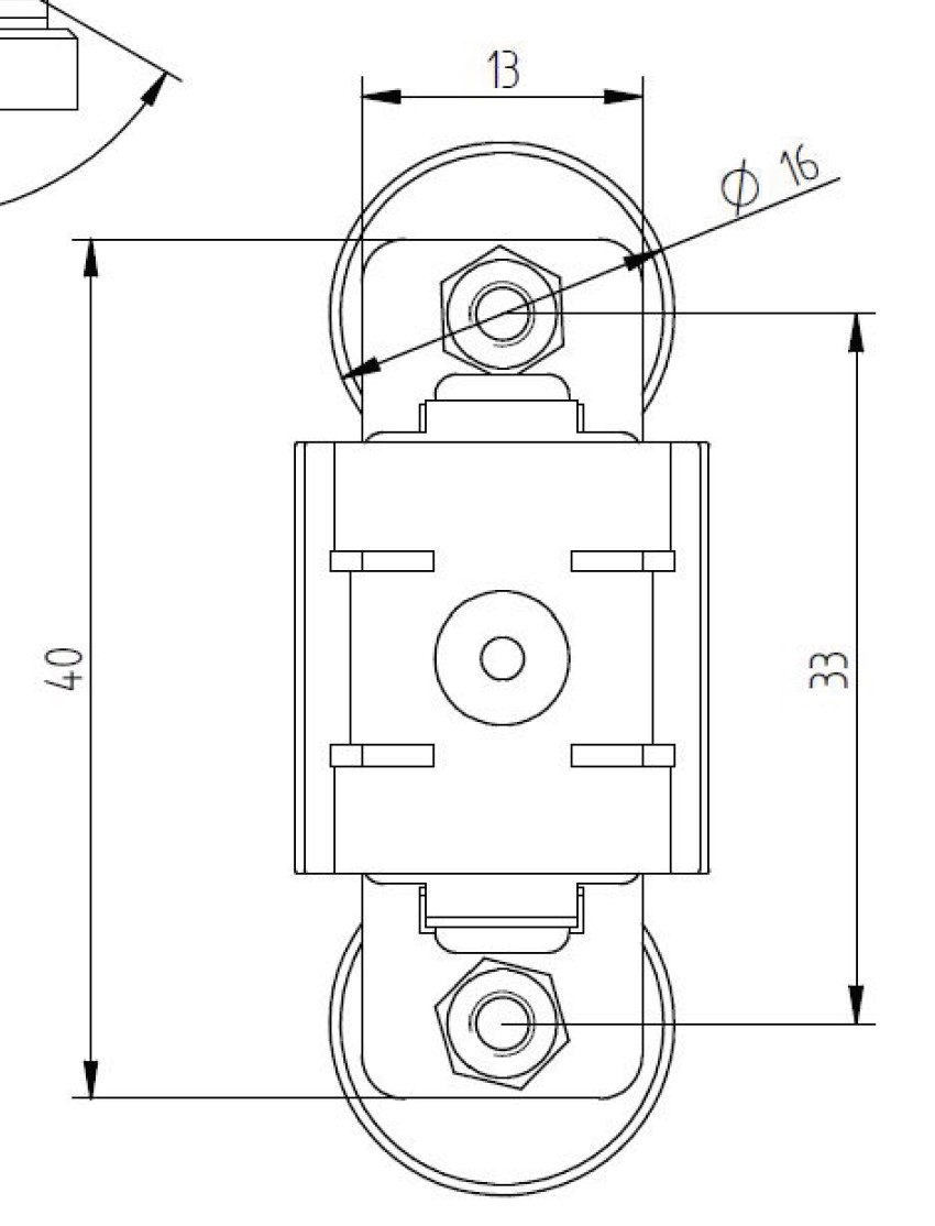 LED FIXING PLATE METAL - adjustable for PI-LED Line
