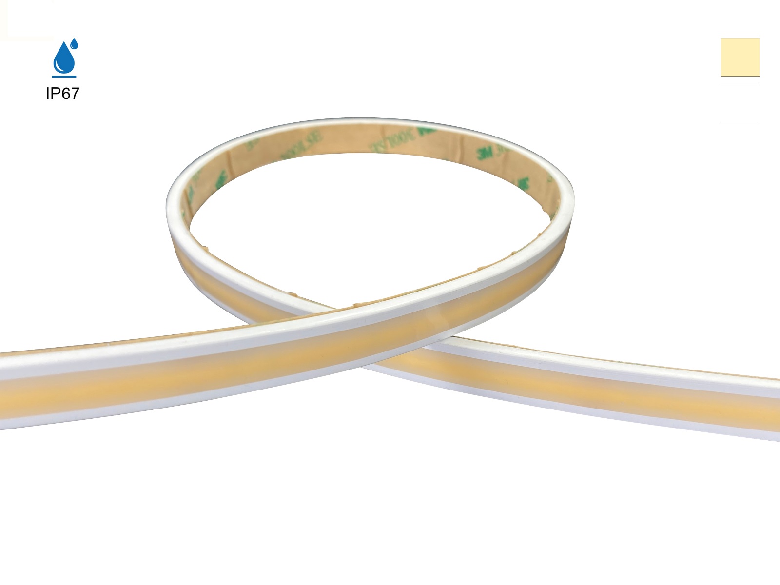 COB LED Band IP67 4Vdc 10W/m 480LEDs/m COB LED Band IP67 4Vdc 10W/m 480LEDs/m