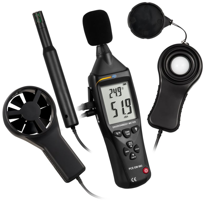 Environmental measuring device PCE-EM 883 Environmental measuring device PCE-EM 883