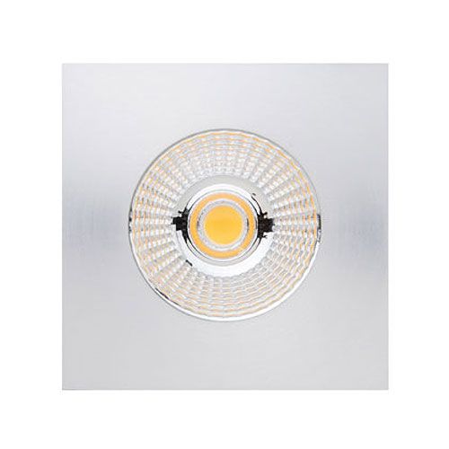 Oberfläche weiß des eckigen downlight