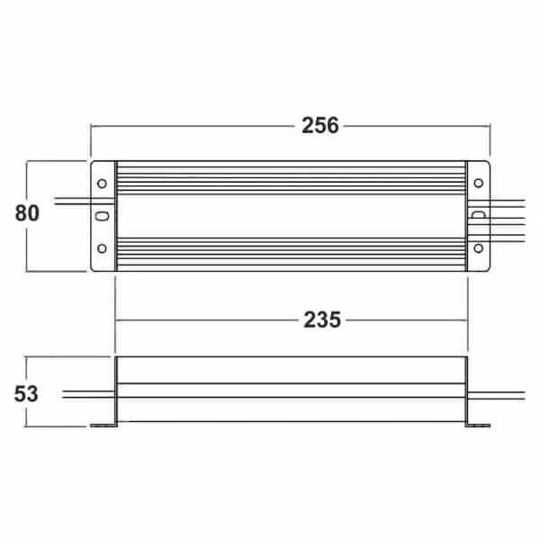 LED Power supply 180W/200W 12V/24 V controllable 0-10V