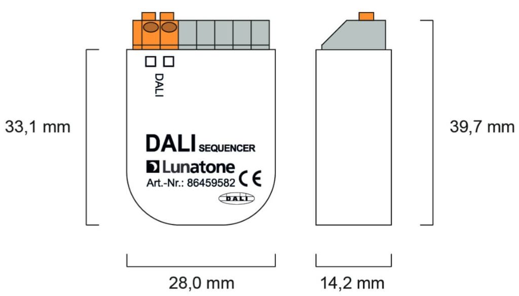 Schaltbild DALI Sequencer