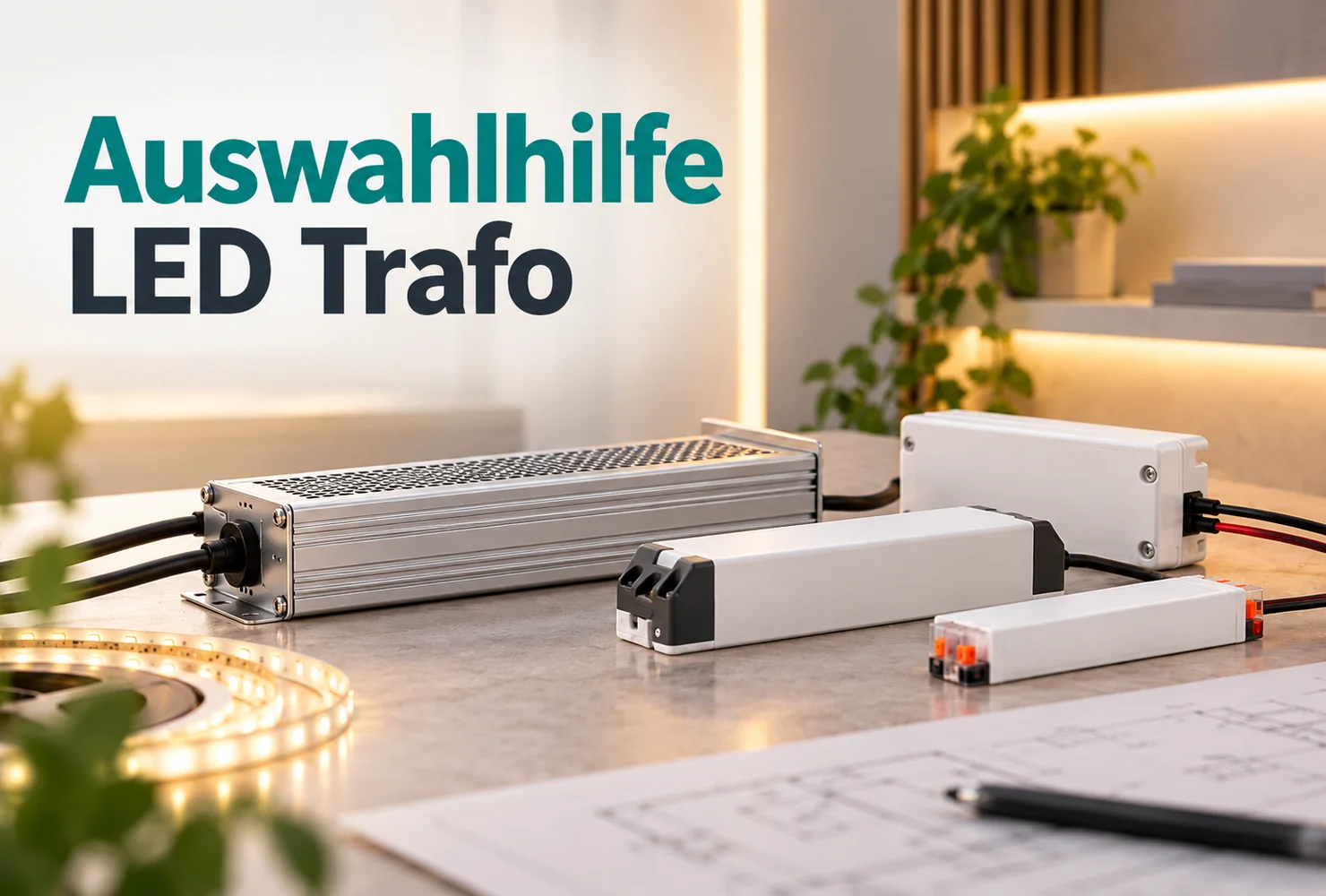 Auswahlhilfe LED Trafo Auswahlhilfe LED Trafo